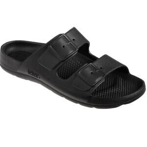 NWT Totes Men's Double Buckle Slide with Everywear® Technology - 10